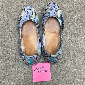 Tieks Lavender Snakes size 7. LOW Price.  FIRM